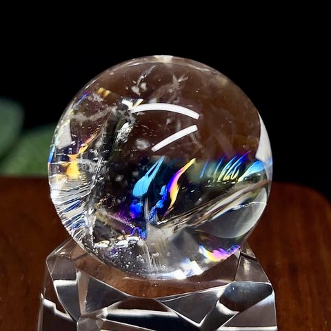 ヒマラヤ水晶　水晶　丸玉　スフィア　パワーストーン　天然石　【超美品】 37