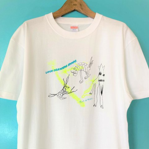 2枚以上ご購入で30%OFF！【コットン　オリジナル　プリント　Tシャツ ＜RAKUGAKI（落書き）＞】