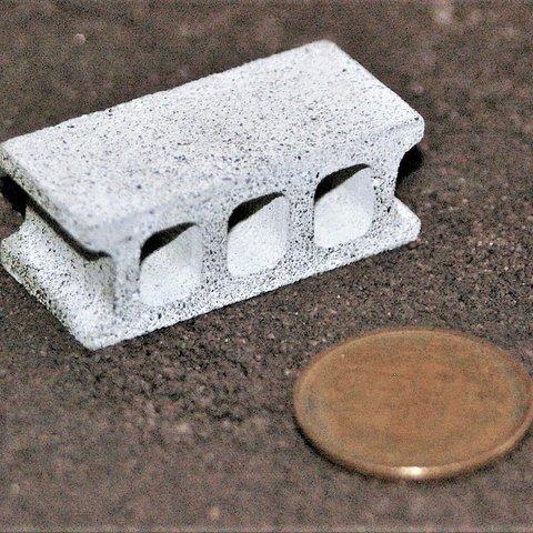 1/10スケール　基本ブロック15mm(6個入り）送料無料！