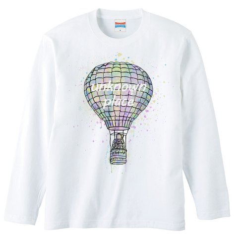 [ロングスリーブTシャツ] Space balloon 2