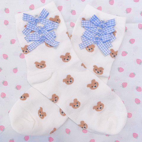 🧸bear bear bear socks🧸