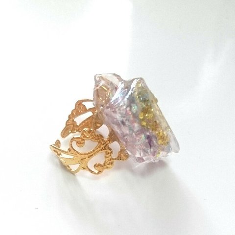 fake crystal ring 10