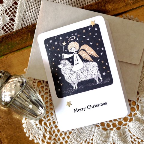 CHRISTMAS CARD - 羊飼い天使 -