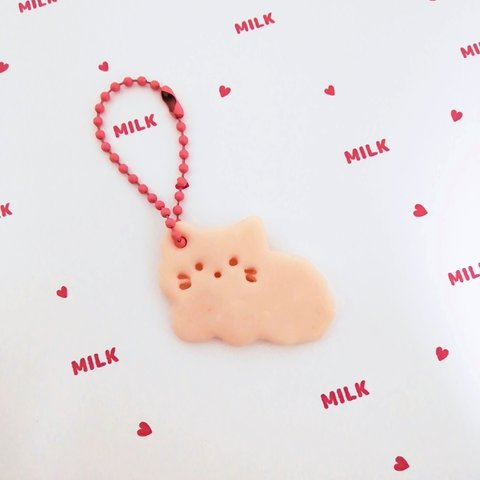 MILK 　キーホルダー　ベビーピンク　