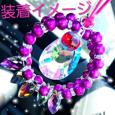 ꫛꫀꪝ♥数量限定❣液体ガラスドーム　ガラス製　オーロラ　サンキャッチャー　ダイヤ