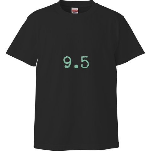 ユニセックスTシャツ【9月5日生まれ｜ブラック】カラーストロロジー (誕生色) バースデーカラー