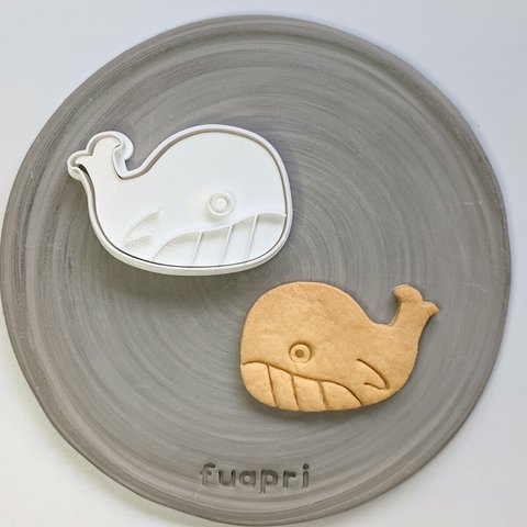動物☆クジラ　クッキーカッター/クッキー型