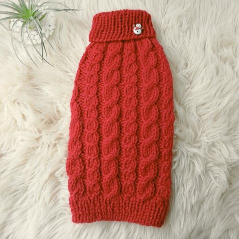 Ｌ♥95犬☆猫用手編みセーター