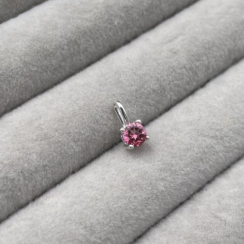 Cherry ... Pink topaz charm