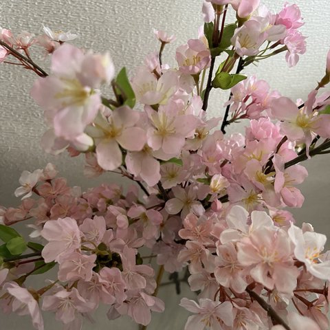 アーティフィシャルフラワー桜ブーケ