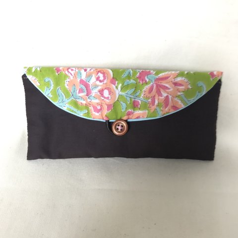 ふわふわ　メガネケース　☆アクセサリー入れ　☆小物入れ　☆パステルカラー　草原の色　Fluffy accessory pouch⭐︎Glasses case  