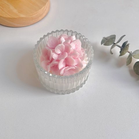紫陽花アジサイ刺繍ボール花 手作りアロマキャンドルの型 ジプス/UVレジン