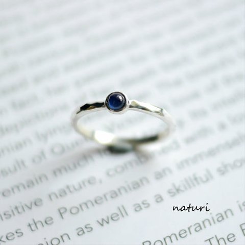 【tronc】sv925 sapphire ring 