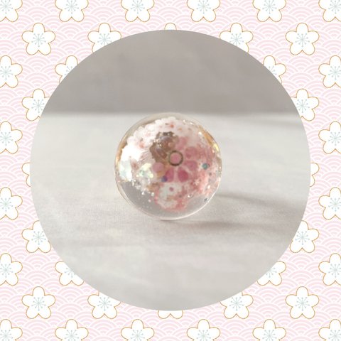 桜、花咲く指輪