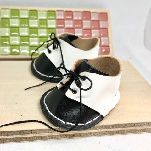 革細工　ぬいぐるみブーツ　6センチ　miniature boots.