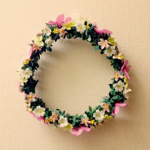 紫陽花の花冠