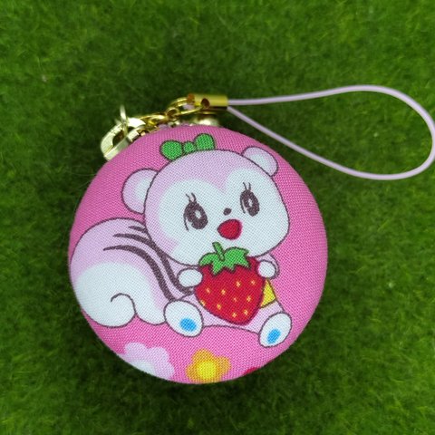 【母の日セール♡】レトロアニマルのマカロンポーチ☆４ｃｍ