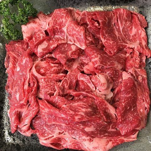 【再入荷】近江牛切落し 1kg　送料無料