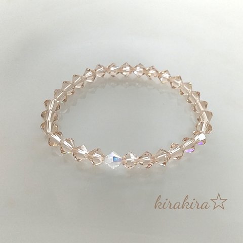 SWAROVSKIライトシルク＊ブレスレット