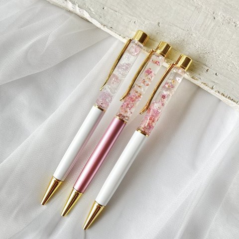🌸桜ピンク　フラワーボールペン