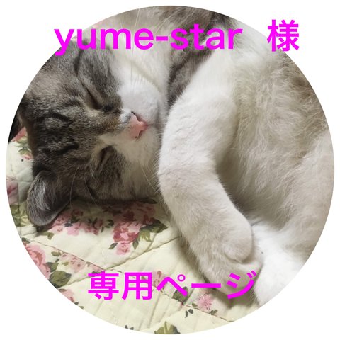 yume-star 様　　専用ページ