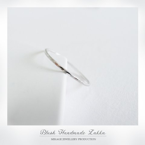 〚 minimalist 〛sv925 minimalist stacking ring