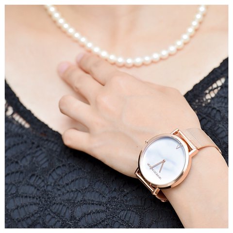 【大理石柄がおしゃれ】腕時計 シンプル ピンクゴールド レディース メンズ ベルト交換可能 ペア 母の日のプレセントに