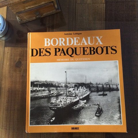 本『ボート』フランス　イラスト　古い写真 12psp23