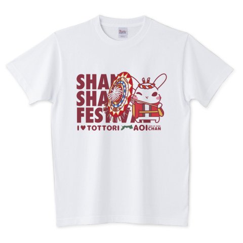 SHANSHAN FESTIVAL Tシャツ（ホワイト）