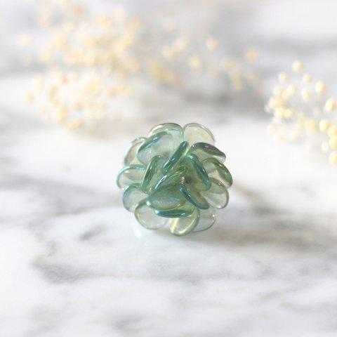 flower ring（mint-green）