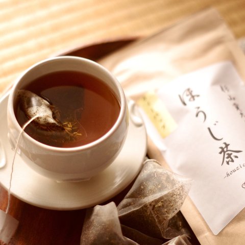 杉山貢大農園の「ほうじ茶ティーパック」10個入りできました！4袋セット☆