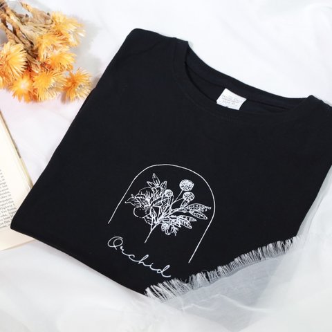 ビックシルエットTシャツ　Tシャツ　ブラック　B2