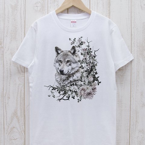 ronronWOLF Tee　Calld?（ホワイト） / R035-T-WH