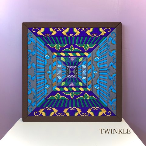 TWINKLE 木目込みアート　道