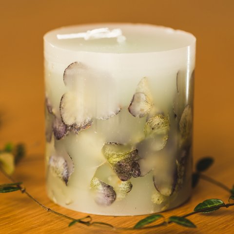 Botanical candle green（紫陽花）
