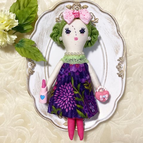 glad doll minne 【チェルシー】　バッグチャーム　ドールチャーム