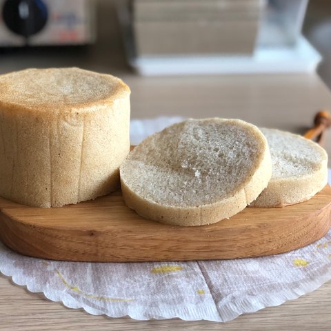 グルテンフリー ホワイトソルガムのラウンド食パン