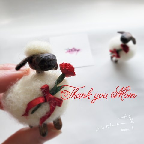 ●母の日おじょう●Thank you Mom♡HappyMother’s day おじょうﾖﾘ愛をこめて〜fromひつじみかん牧場