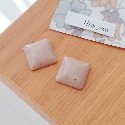 ✳ﾋﾟｱｽ･ｲﾔﾘﾝｸﾞ✳くすみピンク・▩