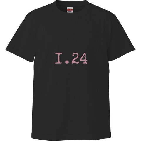 ユニセックスTシャツ【1月24日生まれ｜ブラック】カラーストロロジー (誕生色) バースデーカラー