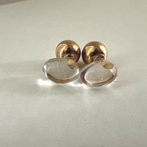 【new】egg pierce／earring／2way