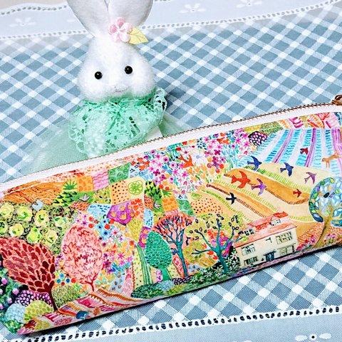 ペンケース 「リバティプリント」ハンドメイド