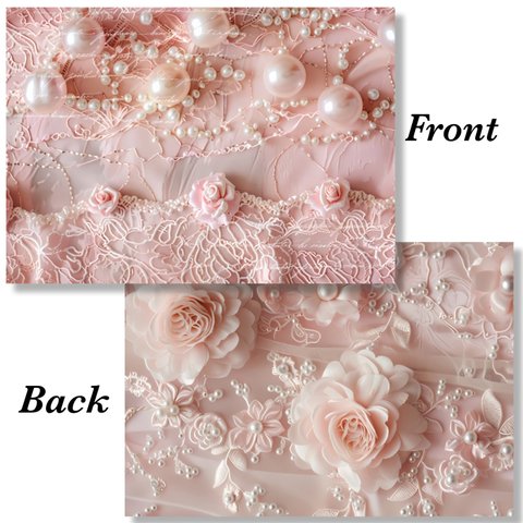 単品10枚 【D-48】 Pink Pearl Lace ver2