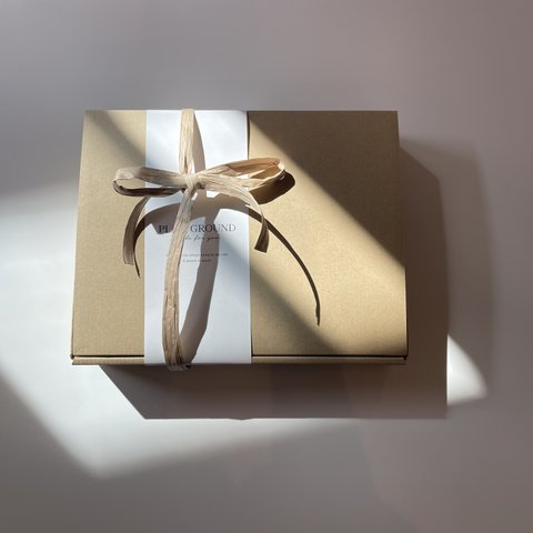 gift wrapping box（ブランケット1枚専用）