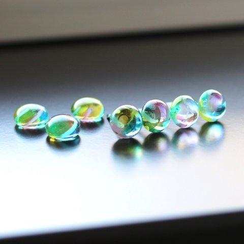 prism　一粒ガラスのスタッドピアス / イヤリング　サージカルステンレス / 樹脂ピアス