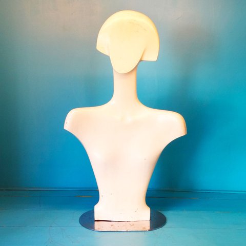 Vintage half body mannequin