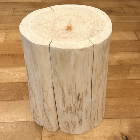 Hinoki Wood Stool No.632