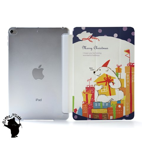 クリスマスのiPadケース iPad 第8世代 カバー 10.2 ケース