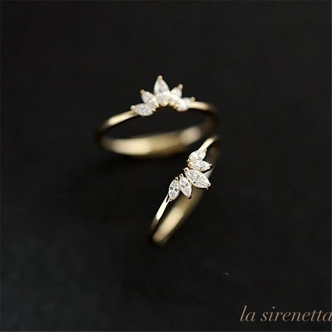 受注製作 ＊  leaf ring