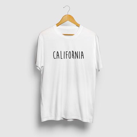カリフォルニア ロゴ Tシャツ